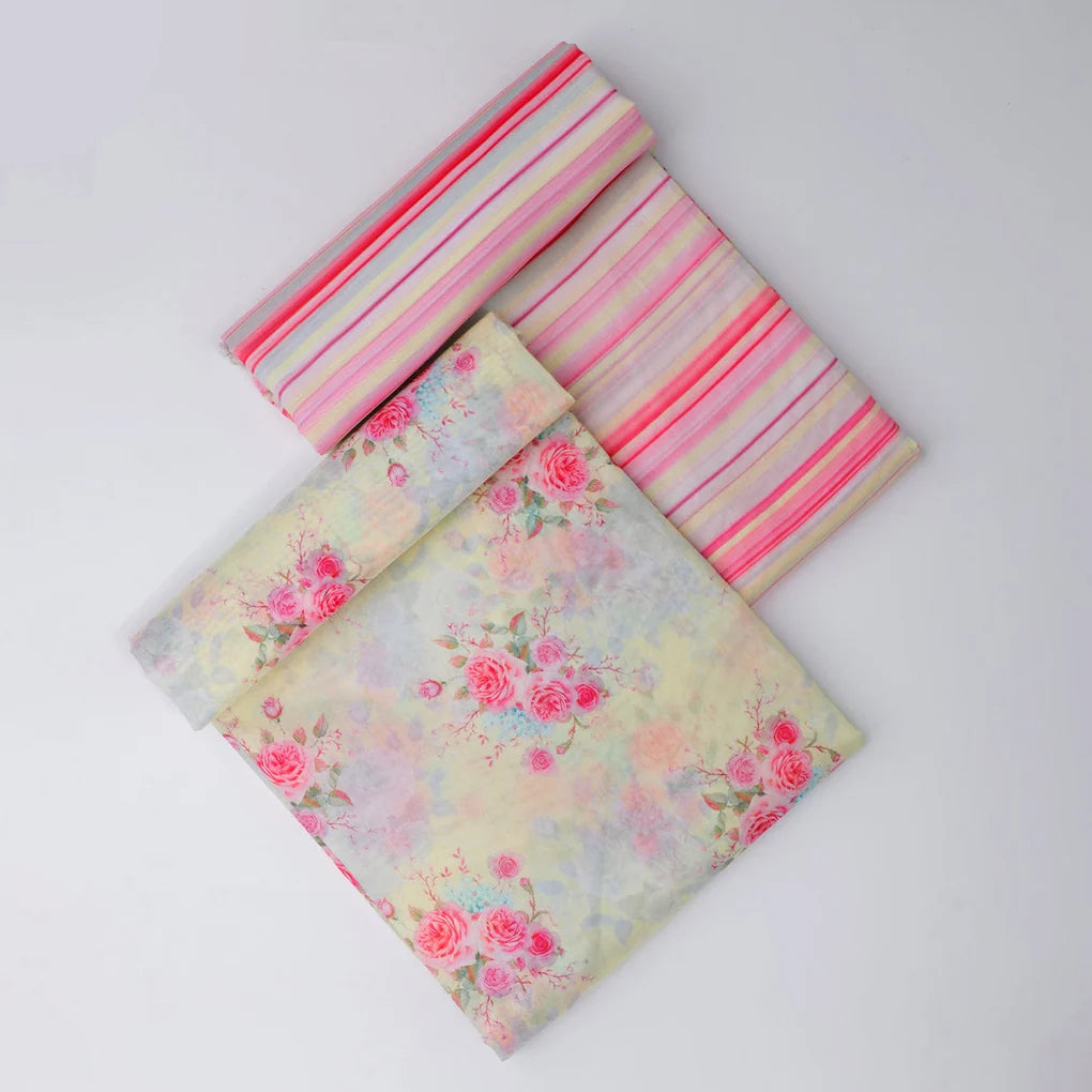 Chanderi Printed Fabric Set 5 Meters – 70a0234 copy 2