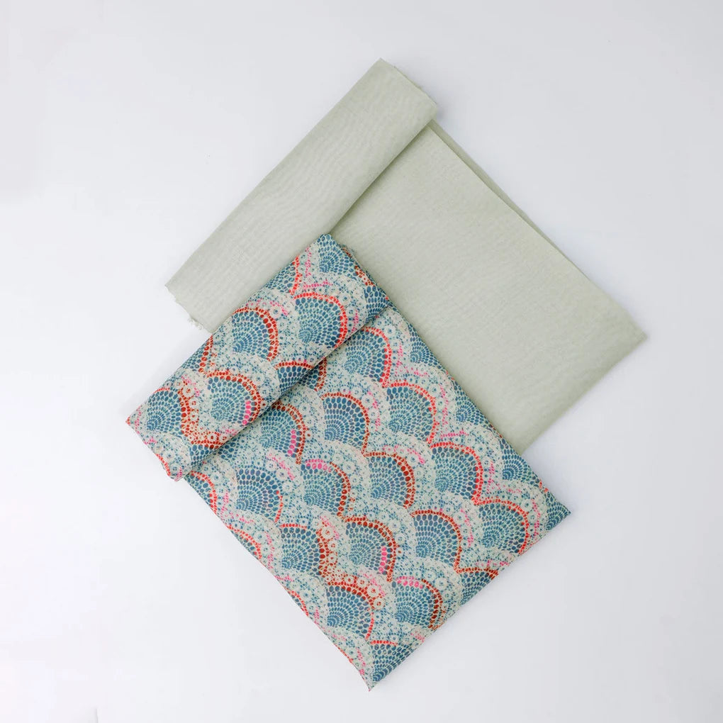 Chanderi Printed Fabric Set 5 Meters – 70a0251copy2