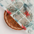FAB VOGUE Studio Digital Printed Linen Fabric - Floral Pattern, White – 70a0560copy2