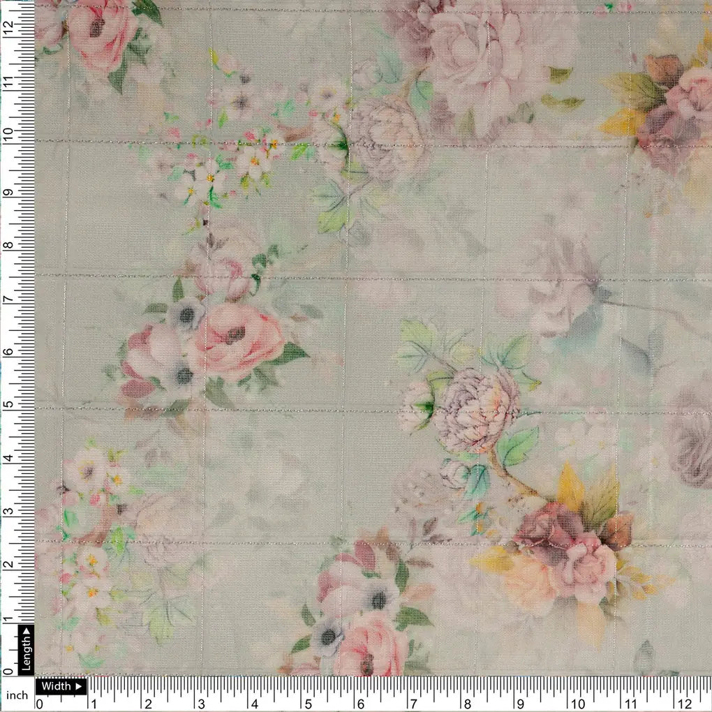 FAB VOGUE Studio Linen Digital Printed Fabric - Floral Pattern, Polyester, 44 Inch – 70a0593copy2 4ab08bbe a9f9 4e0f 94af 5ca49fc39e7f