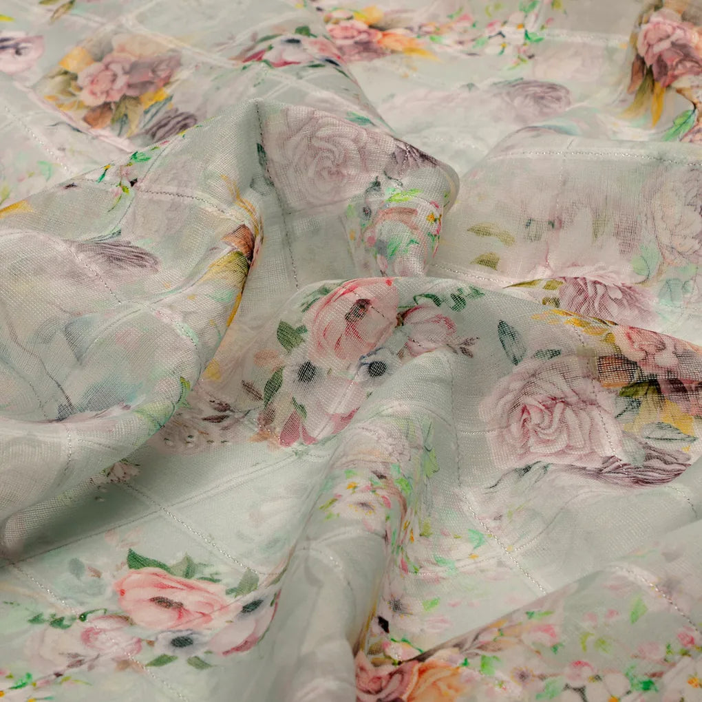 FAB VOGUE Studio Linen Digital Printed Fabric - Floral Pattern, Polyester, 44 Inch – 70a0595copy2 ea1441ea 9e5b 43dd b26a a8e0fcb2dd4e