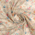 FAB VOGUE Studio Digital Printed Linen Look Polyester Fabric - Floral Pattern – 70a0647copy2