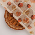 FAB VOGUE Studio Digital Printed Linen Look Polyester Fabric - Beige Autumn Leaves – 70a0654copy2