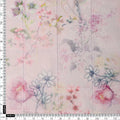 FAB VOGUE Studio Digital Printed Linen Look Polyester Fabric - Pink Floral – 70a0667copy2