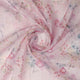 FAB VOGUE Studio Digital Printed Linen Look Polyester Fabric - Pink Floral – 70a0668copy2