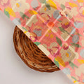 FAB VOGUE Studio Digital Printed Linen Fabric - Peach Floral Pattern – 70a0675copy2