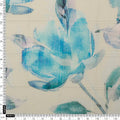 FAB VOGUE Studio Digital Printed Linen Fabric - Blue Floral Pattern – 70a0677copy2