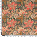 FAB VOGUE Studio Digital Printed Linen Fabric - Floral Pattern - Green – 70a0702copy2