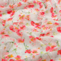 FAB VOGUE Studio Linen Look Digital Printed Polyester Fabric - White Floral – 70a0720copy2