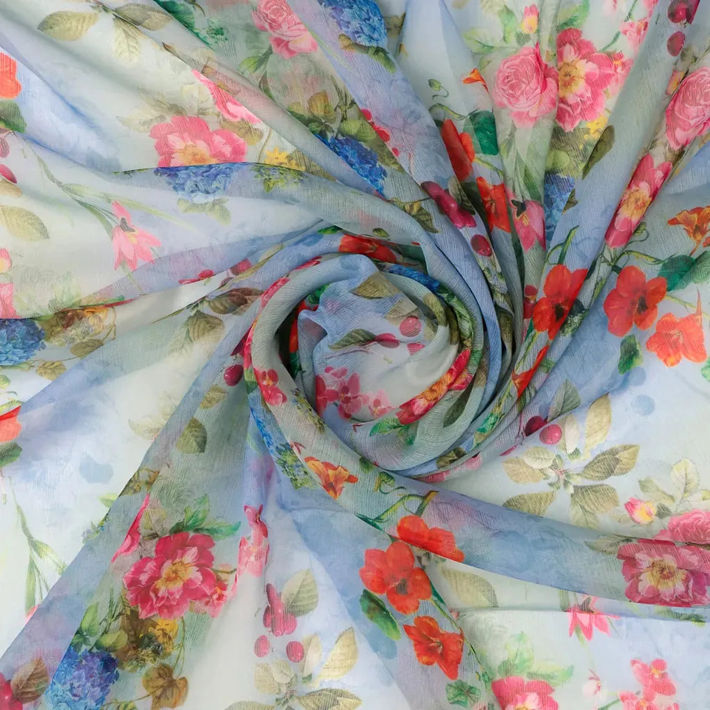 FAB VOGUE Studio Floral Chiffon Fabric – 70a4356copy2