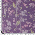 FAB VOGUE Studio Purple Floral Chiffon Fabric - Digital Printed Polyester – 70a4377copy2