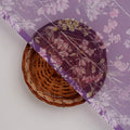 FAB VOGUE Studio Purple Floral Chiffon Fabric - Digital Printed Polyester – 70a4381copy2