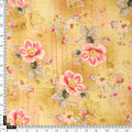 FAB VOGUE Studio - Digital Printed Chiffon Fabric - Yellow Floral Pattern – 70a4394copy2