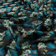 FAB VOGUE Studio Digital Printed Kota Doria Fabric - Blue Floral – 70a4448copy2