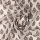 FAB VOGUE Studio Digital Printed Kota Doria Fabric - Black & White Paisley Design – 70a4471copy2
