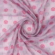 FAB VOGUE Studio Digital Printed Kota Doria Fabric - Pink Floral – 70a4476copy2