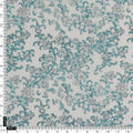 FAB VOGUE Studio Kota Doria Digital Printed Fabric - Teal Floral – 70a4541copy2