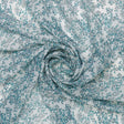 FAB VOGUE Studio Kota Doria Digital Printed Fabric - Teal Floral – 70a4542copy2