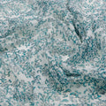 FAB VOGUE Studio Kota Doria Digital Printed Fabric - Teal Floral – 70a4543copy2