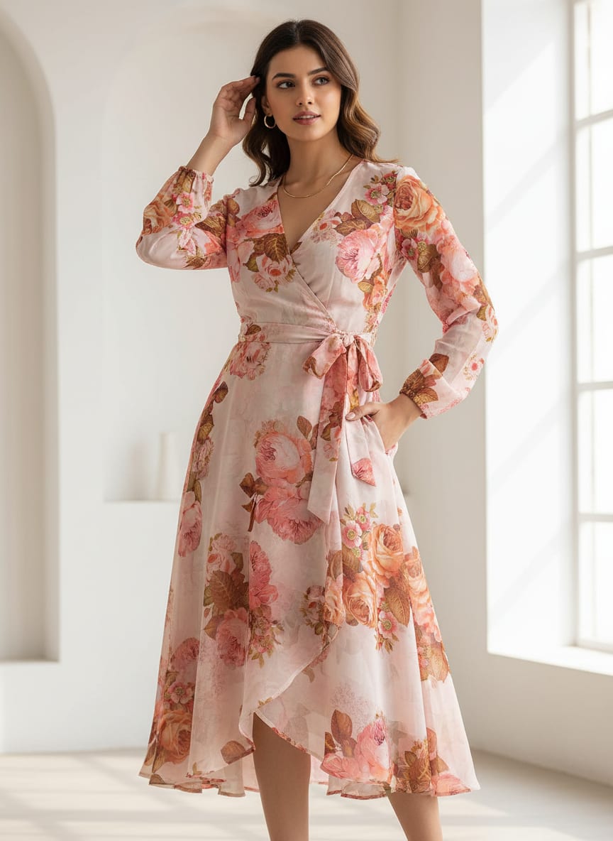 A Print That Blooms with Timeless Romance