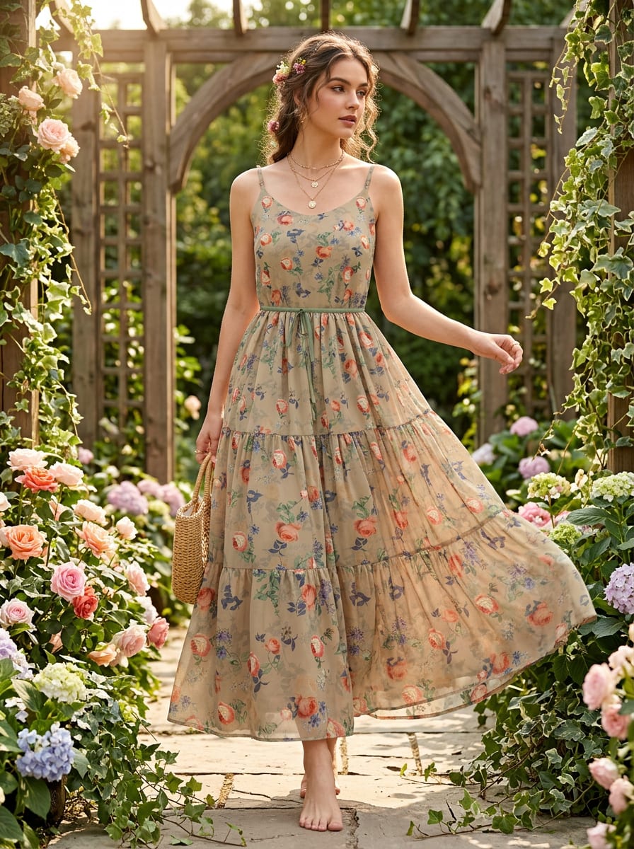 A Print That Remembers a Garden