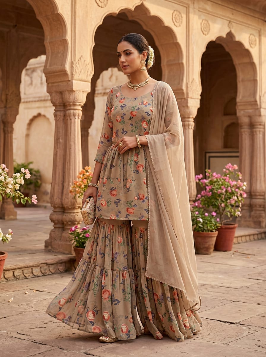 A Print That Blooms with Timeless Romance