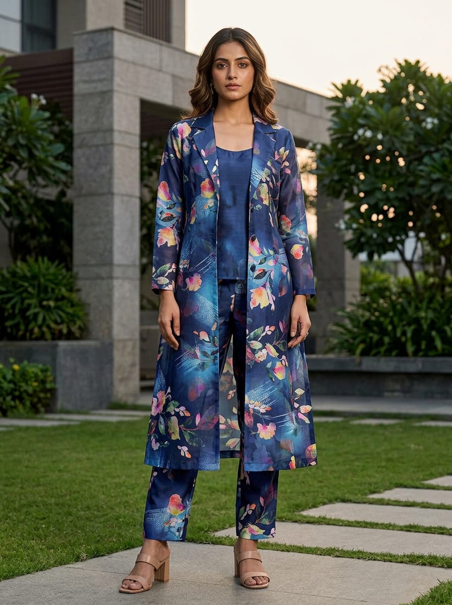 Where Watercolor Florals Meet Woven Traditions
