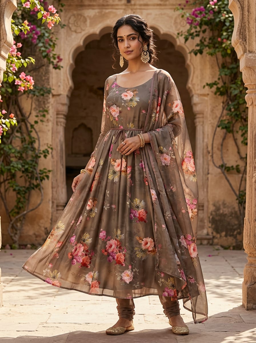 A Print That Blooms with Vintage Romance