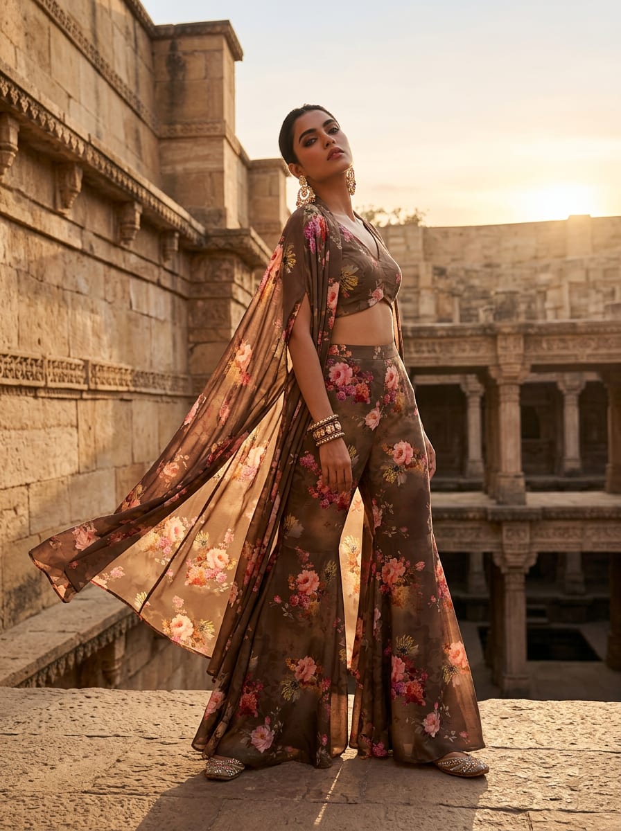 A Print That Blooms with Vintage Romance