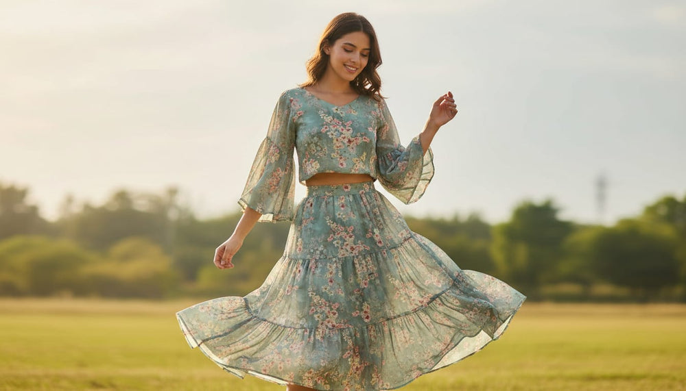 A Print that Whispers of Spring