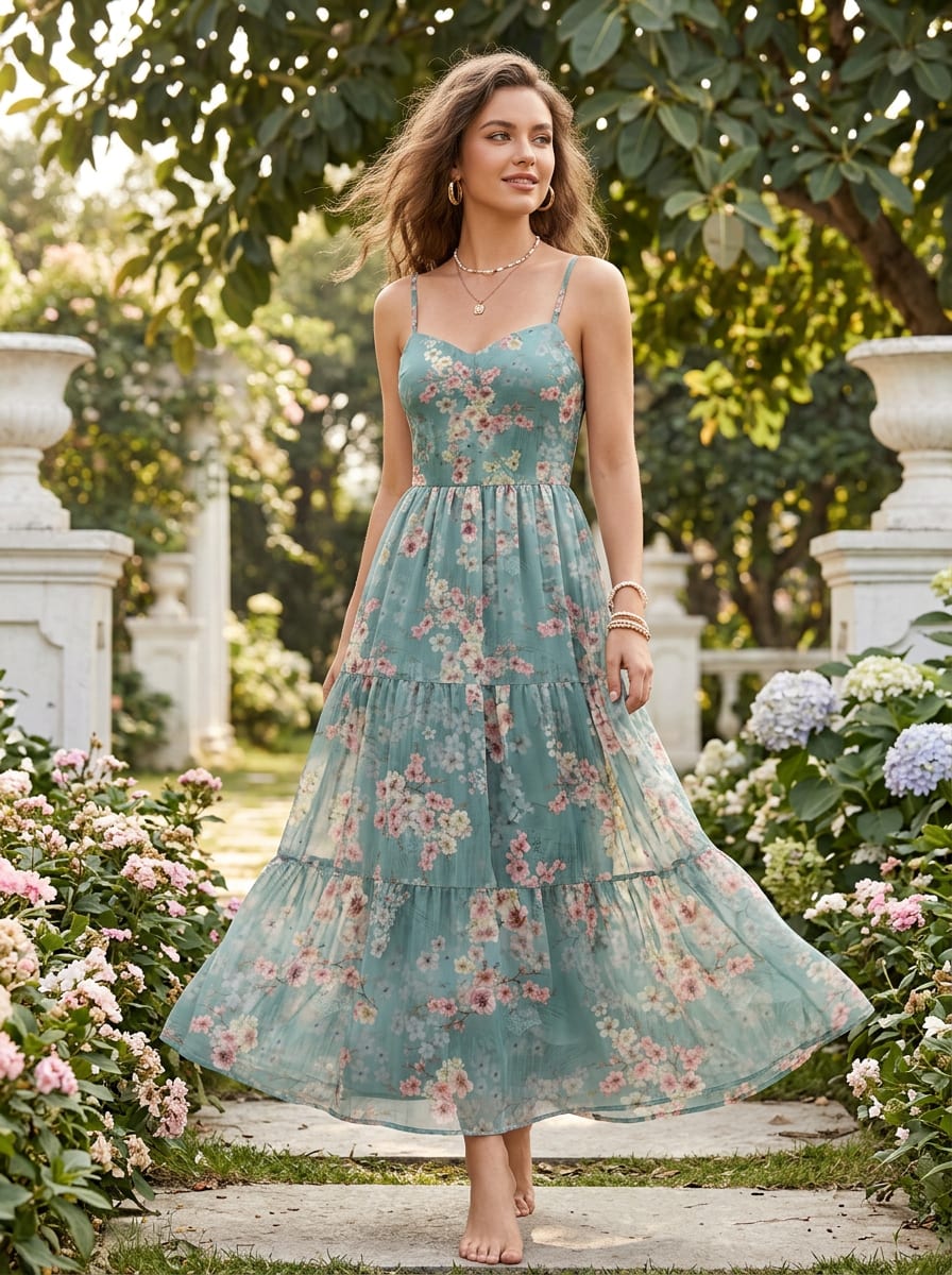 A Print that Whispers of Spring