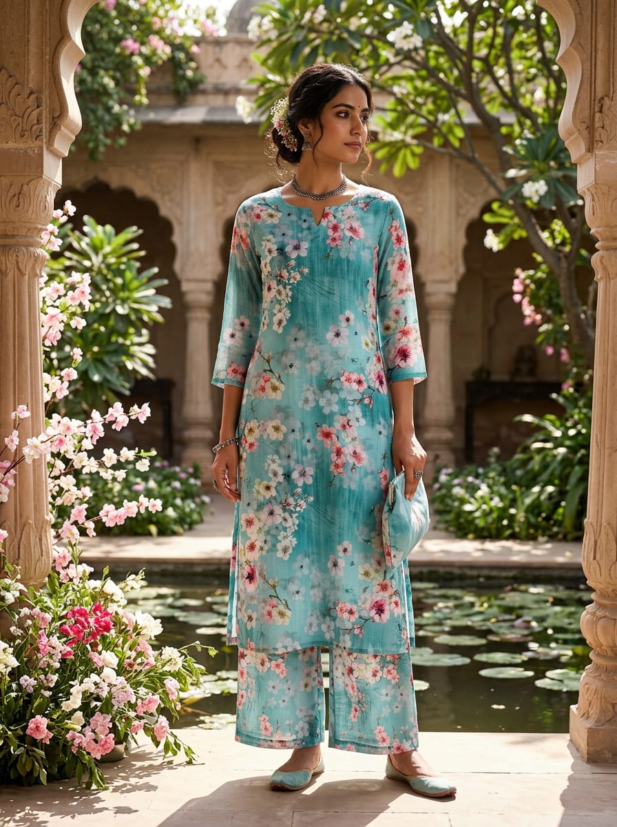 A Print that Captures Spring's First Bloom