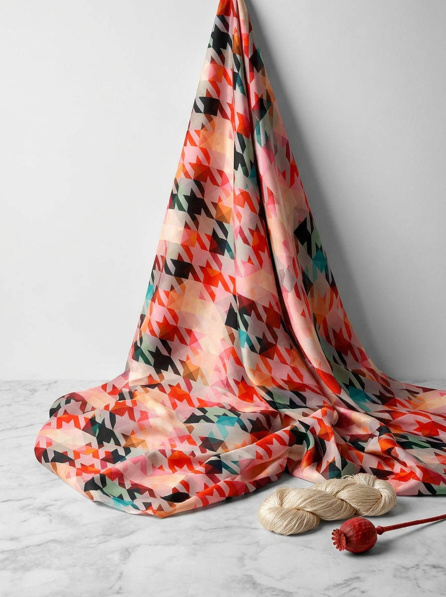 A Classic Pattern, Fractured by Color.