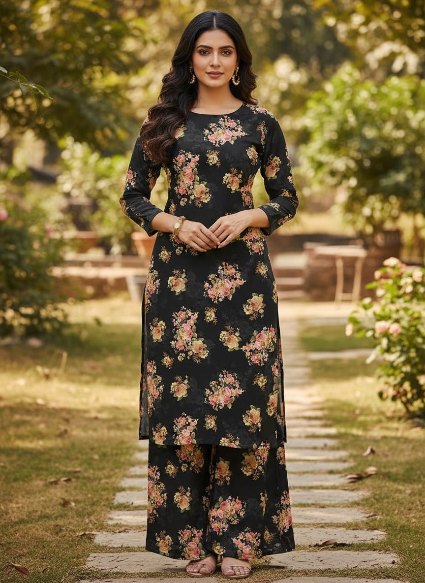 A Print Reminiscent of Classic Paintings