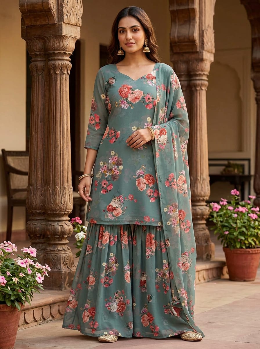A Print That Blooms with Vintage Romance