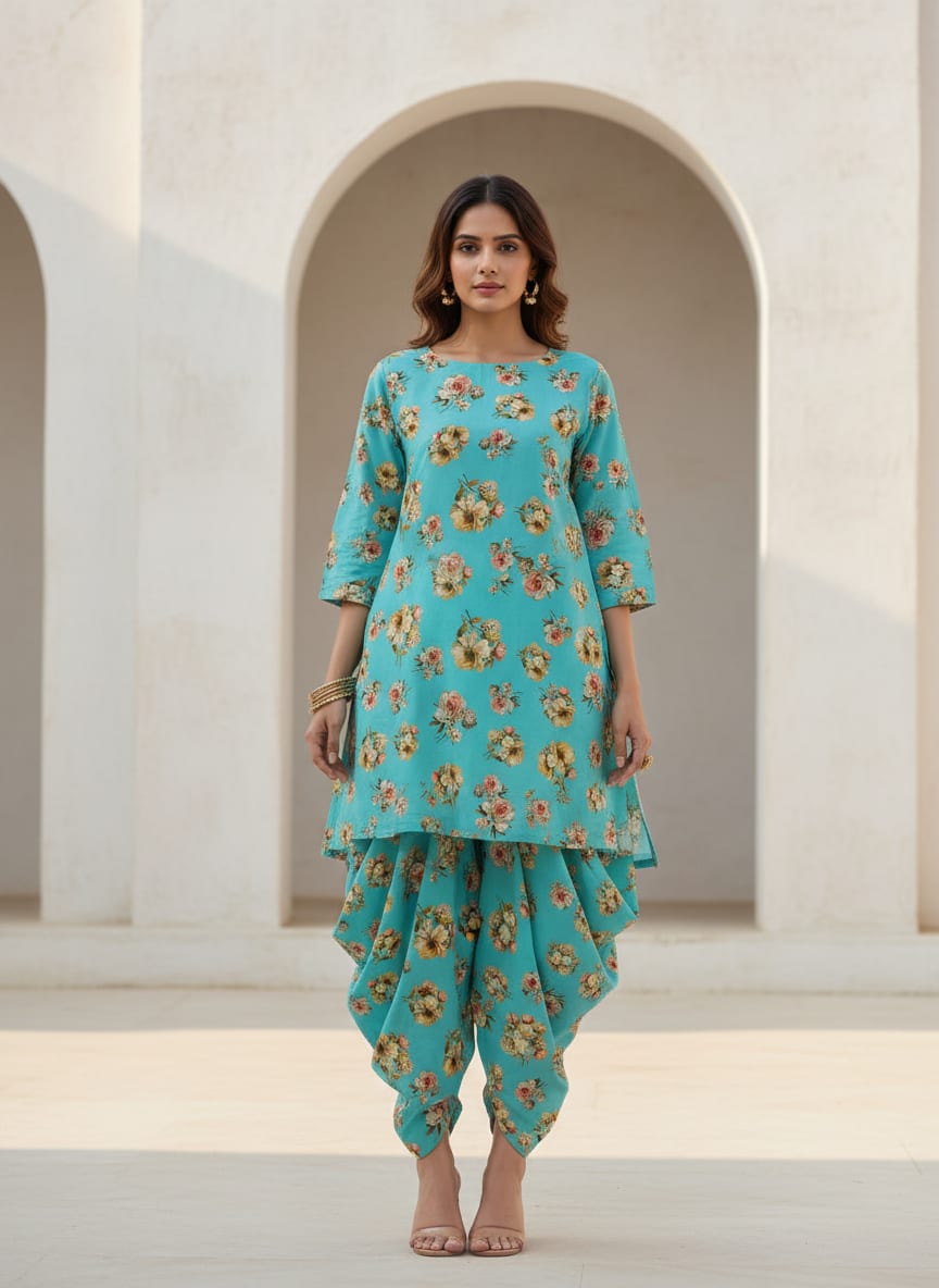 A Classic Floral with a Modern Hue.