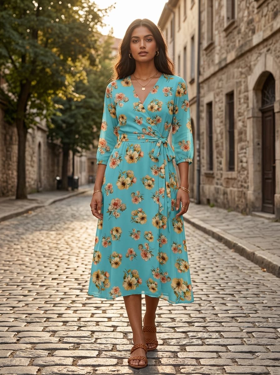 Where Vintage Florals Meet a Modern Hue
