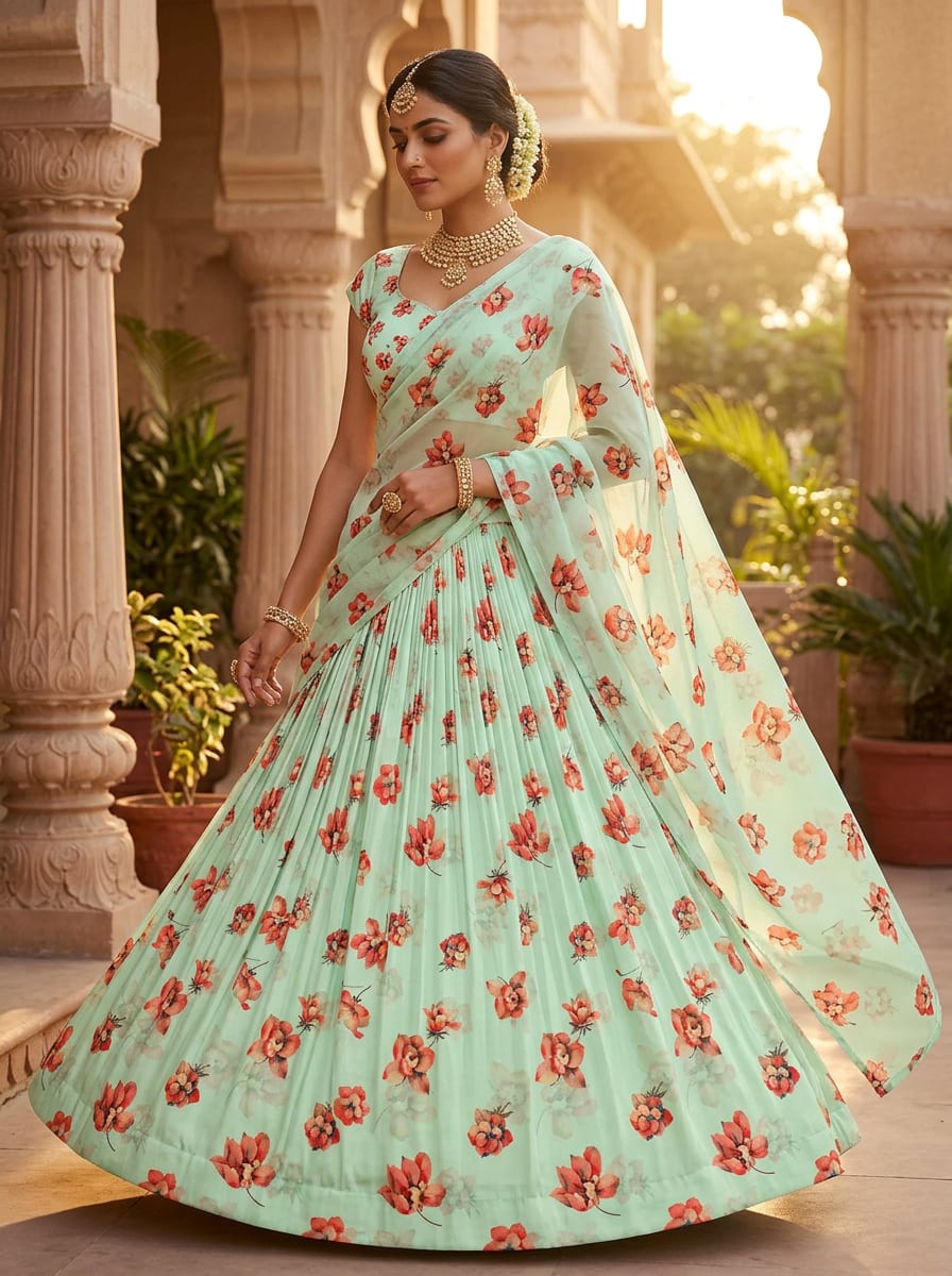 A Print that Floats on Fabric