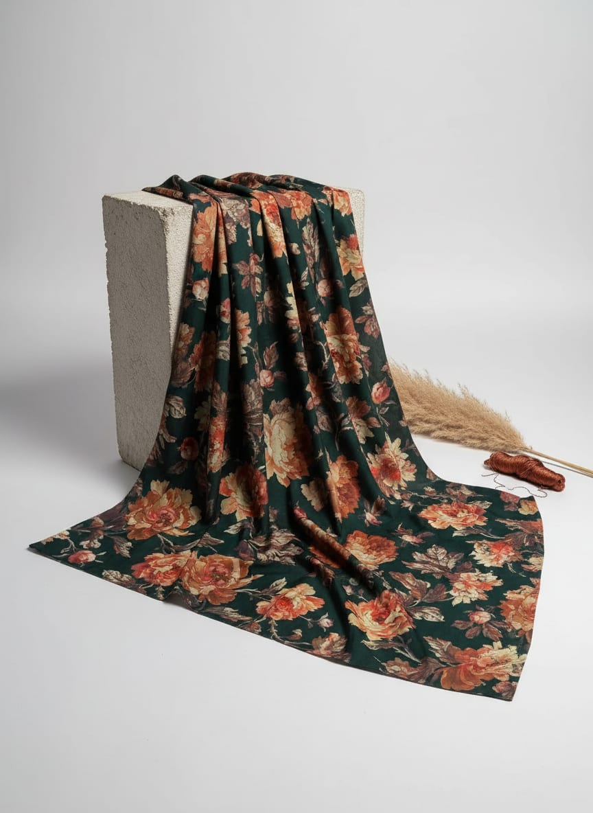 A Print That Blooms in Twilight