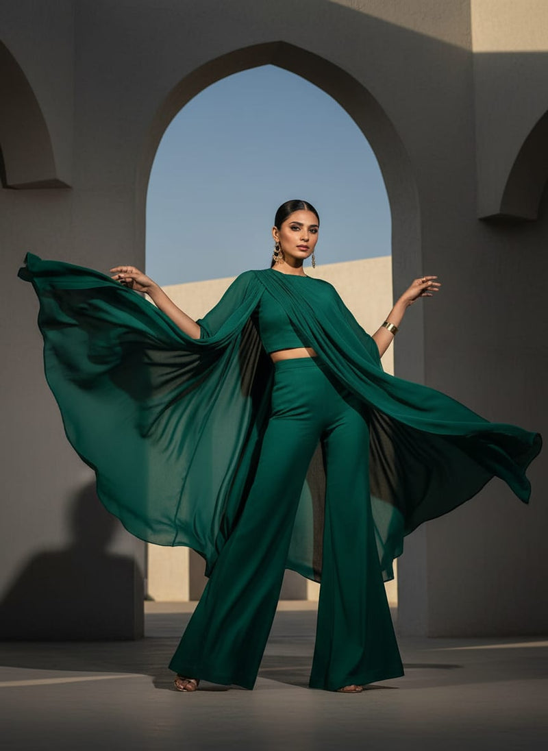 Bottel Green Colour Pure Upada Plain Dyed Fabric
