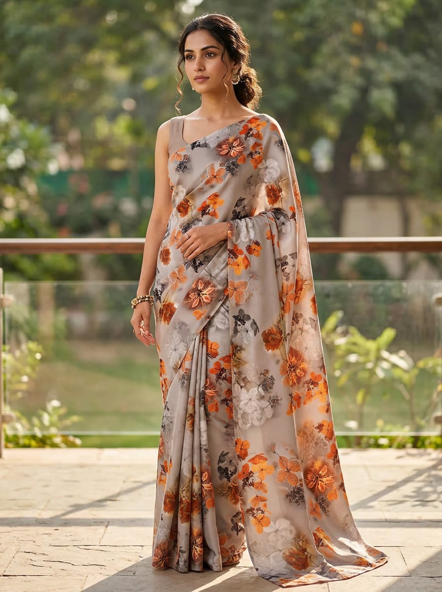 A Print Where Autumn Meets Monochrome