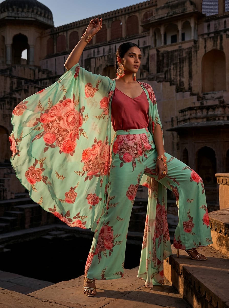 A Print that Blooms with Vintage Charm