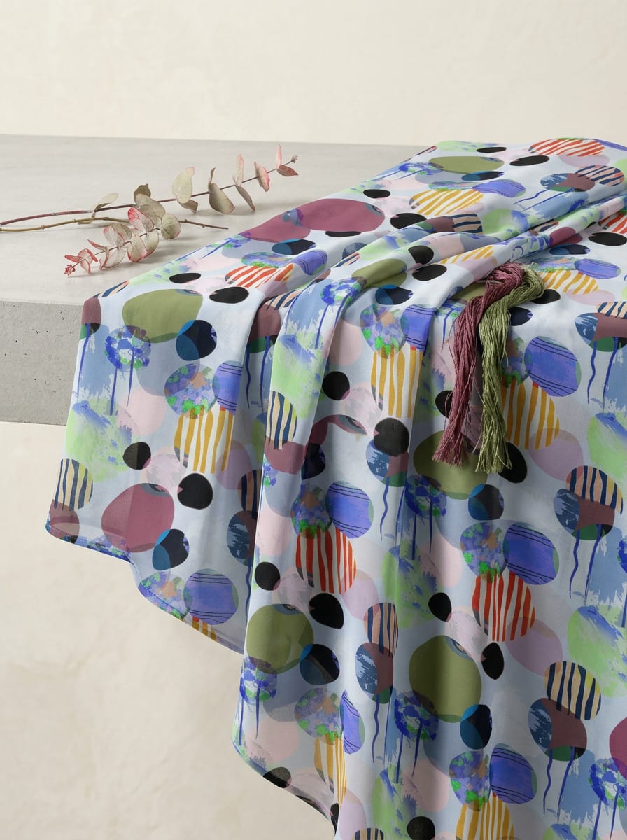 A Playful Composition of Shape and Color