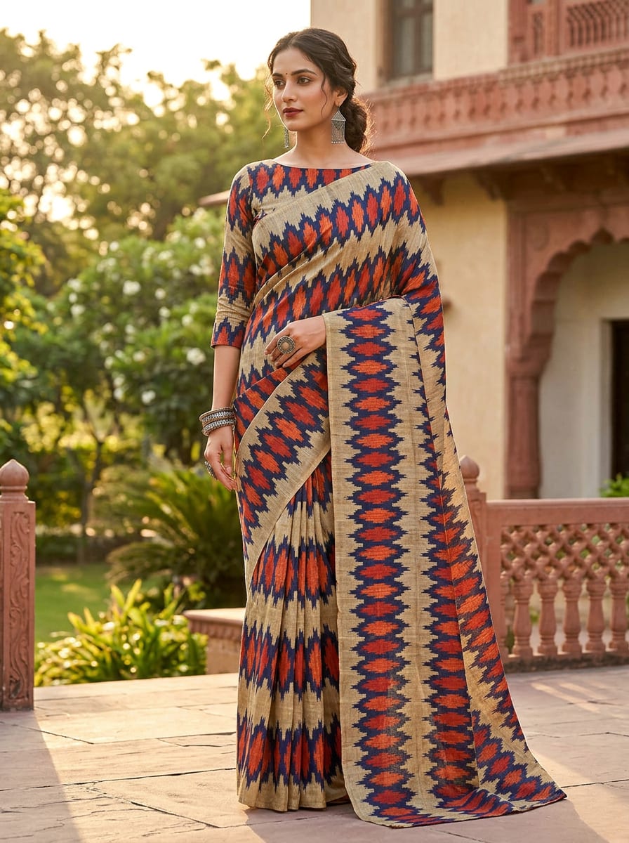 A Classic Weave, Reimagined in Print.
