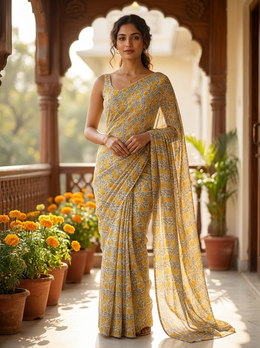 A Print Picked from a Sun-Drenched Grove