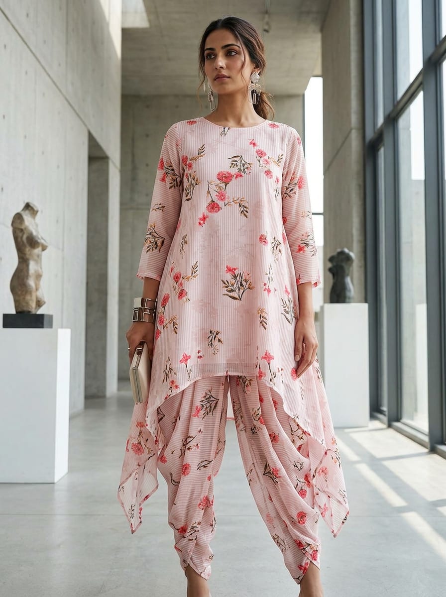 Where Garden Florals Meet Classic Stripes