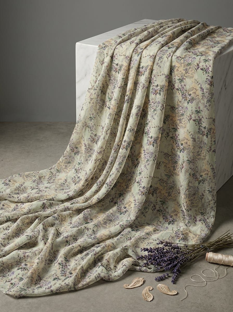 A Print That Whispers of Bygone Eras