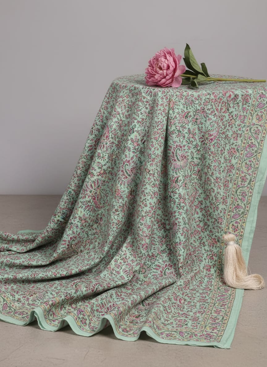 A Tapestry of Tiny Blooms and Paisleys