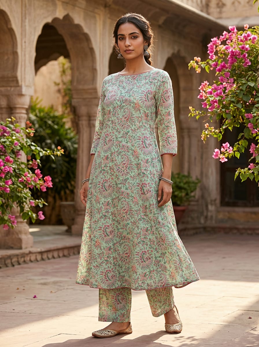 A Tapestry of Tiny Blooms and Paisleys