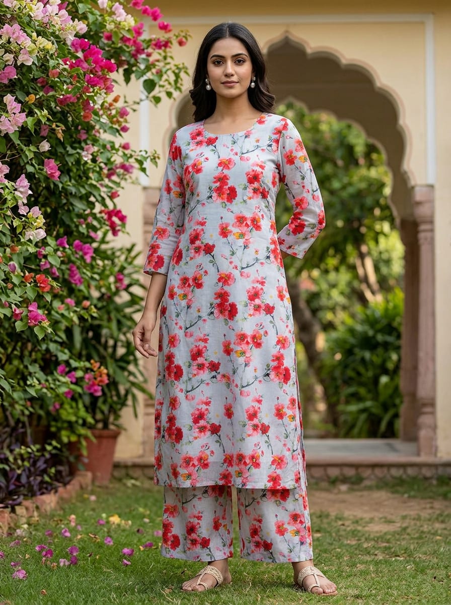 A Print Painted with Summer Hues